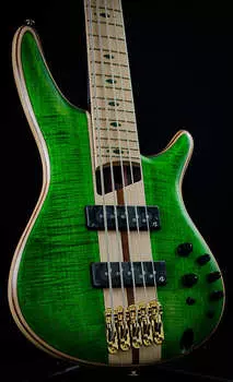 Ibanez Premium SR5FMDX EGL Изумрудно-зеленый с сумкой Dlx Gig Bag Premium SR5FMDX EGL Emerald Green w/ Dlx Gig Bag