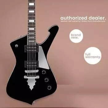 Ibanez ПС60БК | ПОЛ СТЭНЛИ | ЭЛЕКТРИЧЕСКАЯ ГИТАРА | ЧЕРНЫЙ PS60BK