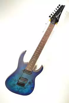 Ibanez RG7421 7-струнная электрогитара с синей отделкой - Pro Setup RG7421 7-String Electric Guitar