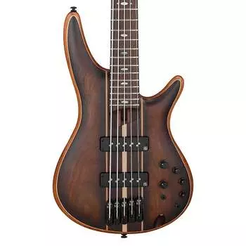 Ibanez SR1355BDUF SR Премиум 5-струнная электрическая бас-гитара Dual Mocha Burst Flat Предзаказ