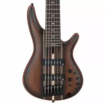 Ibanez SR1356BDUF SR Премиум 6-струнная электрическая бас-гитара Dual Mocha Burst Flat Предзаказ