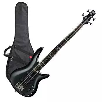 Ibanez SR300E 4-струнная бас-гитара - Iron Pewter PERFORMER PAK SR300E IPT