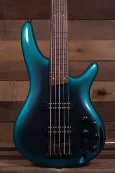 Ibanez SR305E 5-струнная бас-гитара, Cerulean Aura Burst Ibanez SR305E 5-String Bass, Cerulean Aura Burst