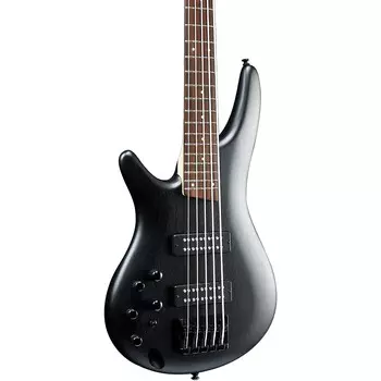 Ibanez SR305EBL 5-струнная электрическая бас-гитара для левшей, потертая черная