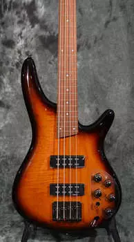 Ibanez SR370EFBBT 4-струнный безладовый электрический бас Brown Burst с БЕСПЛАТНОЙ доставкой в ​​тот же день