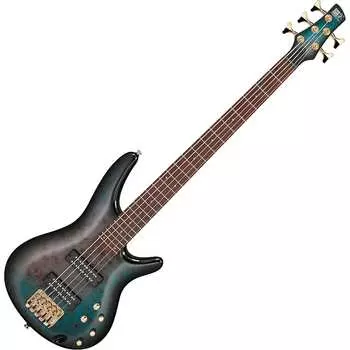 Ibanez - SR405EPBDX - 5-струнная электрическая бас-гитара - гриф Jatoba - Tropical Seafloor Burst - SR405EPBDX - 5-String Electric Bass Guitar - Jatoba Fingerboard -