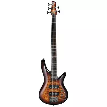 Ibanez SR405EQM-DEB 5-струнная электрическая бас-гитара Dragon Eye Burst SR405EQM-DEB 5-String Electric Bass Guitar