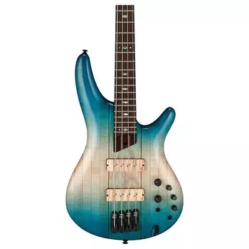 Ibanez SR4CMLTD SR 4-струнная бас-гитара премиум-класса, карибский остров, низкий глянец, с чехлом