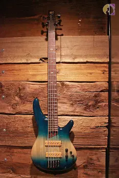 Ibanez SR5CMLTD Limited Edition SR Премиум 5-струнная электрическая бас-гитара, карибский остров, низкий глянец