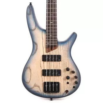 Ibanez SR600E Standard Bass Cosmic Blue Starburst Flat