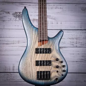 Ibanez SR Standard Cosmic Blue Starburst Flat | SR600E