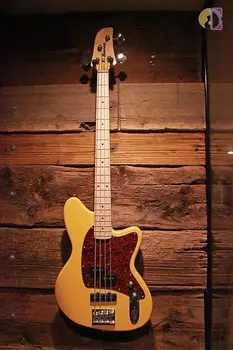 Ibanez TMB100M Горчично-желтая квартира, 4-струнный бас, бесплатная доставка по Нижней части США