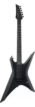 Ibanez XPTB620-BKF Iron Label Xiphos 2022 — черный плоский с БЕСПЛАТНЫМ сверхмощным чехлом
