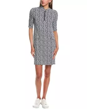 IBKUL Мини-платье с рукавами до локтя, черный