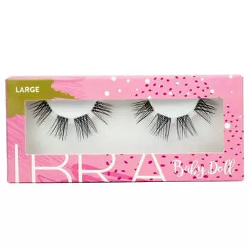 Ibra Кукла с накладными ресницами, большая