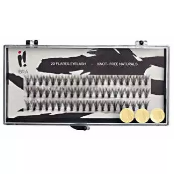 Ibra Пучки накладных ресниц 20 D-8мм 60шт