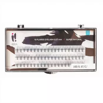 Ibra Супер натуральные пучки накладных ресниц 0,07 C-12 мм