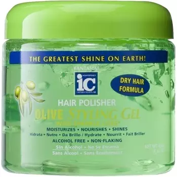 Ic Полировщик для волос Оливковый гель для укладки 454G, Fantasia