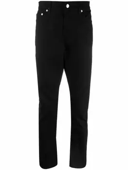 Iceberg джинсы кроя слим с нашивкой Mickey Mouse, черный