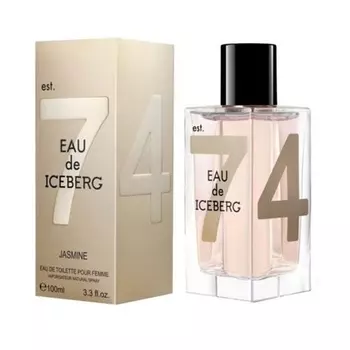 Iceberg Eau de Iceberg Jasmine EDT 100 мл Туалетная вода для женщин, новая и запечатанная