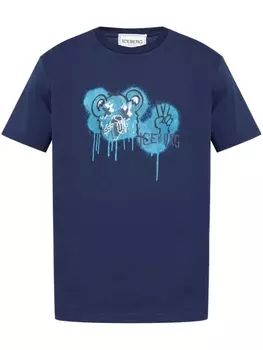 Iceberg футболка с круглым вырезом, синий