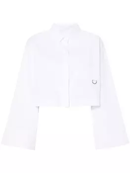 Iceberg футболка с нашивкой-логотипом, белый