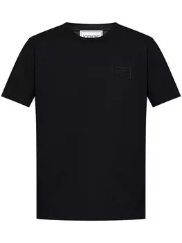 Iceberg футболка с нашивкой-логотипом, черный