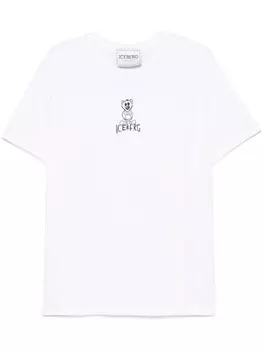 Iceberg футболка с принтом, белый