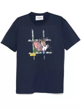 Iceberg футболка с принтом, синий