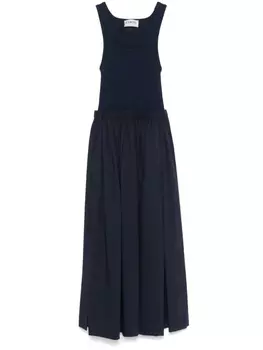 Iceberg платье миди с многослойным эффектом, синий