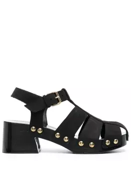 Iceberg сандалии с пряжками, черный