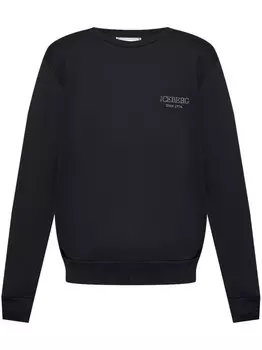 Iceberg толстовка с логотипом, черный