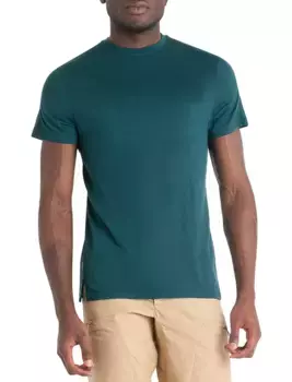 Icebreaker Мужская футболка Merino 150 Ace с коротким рукавом, цвет Fathom Green