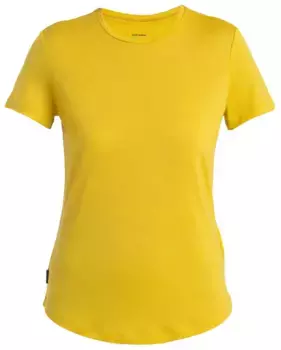 Icebreaker Женская рубашка Merino 125 Cool-Lite Sphere III с коротким рукавом, цвет Lux