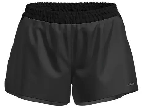 Icebreaker Женские шорты ZoneKnit, черный