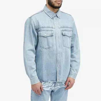 Icecream Джинсовая рубашка Running Dog, синий