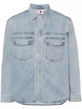 ICECREAM джинсовая рубашка Running Dog, синий