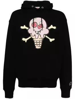 ICECREAM худи Cones and Bones, черный