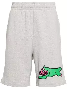 ICECREAM спортивные шорты с логотипом, серый
