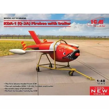 ICM 48400 Q-2A (KDA-1) Firebee с прицепом (1 самолет и прицеп) 1/48 Inna marka