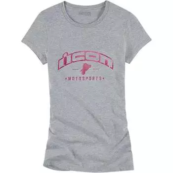 Icon Flagrant Женская футболка, серый