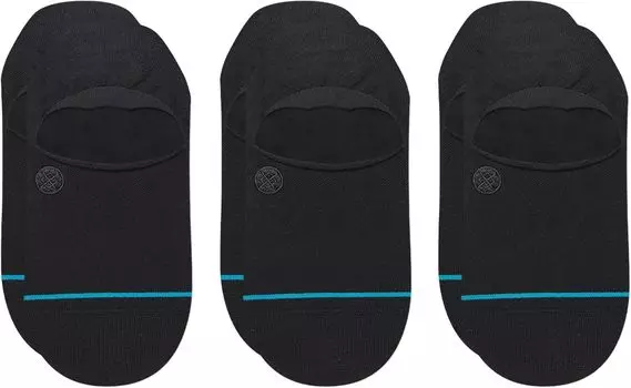 Icon No Show, набор из 3 шт. Stance, черный