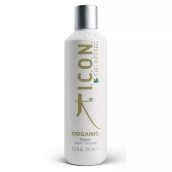 Icon Органический шампунь с био-алоэ, веганским сульфатом и парабеном, 250 мл, I.C.O.N.