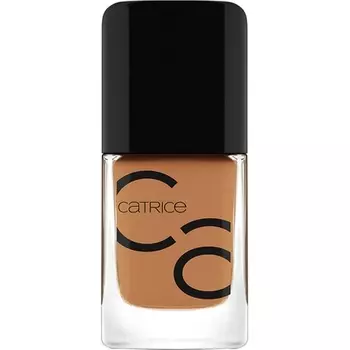 Iconails Gel Lacquer No. 125 Toffee Dreams Brown Стойкий глянцевый веганский лак для ногтей 10,5 мл, Catrice