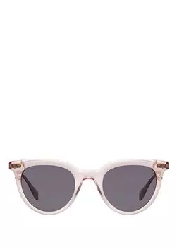 Icons agatha 6566 6 женские прозрачные розовые солнцезащитные очки «кошачий глаз» Gigi Studios