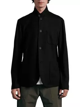 ICONS Армейская куртка из японской шерсти rag & bone, черный