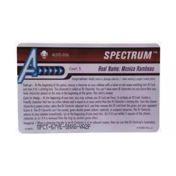ID-карта - Спектр, Marvel HeroClix - Age of Ultron Organized Play - Singles