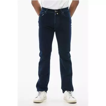 ID Велюровые брюки с 5 карманами Corneliani, Blue