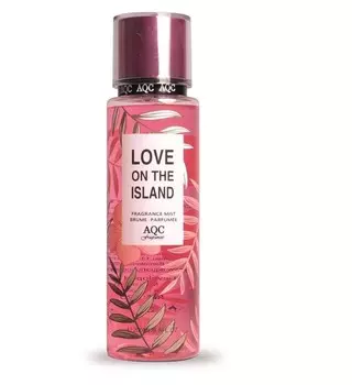 IDC Institute, Цветочный спрей для тела, спрей для тела Love On The Island Aqc Fragrances, 236 мл