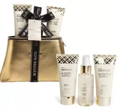 IDC Institute, Набор косметики для тела, 3 шт + косметичка